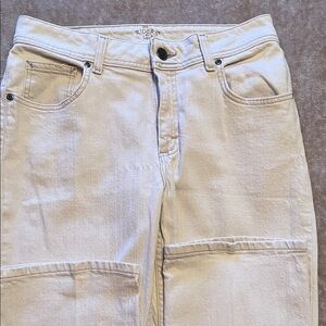 Lee Riders Cream color jeans- like new!